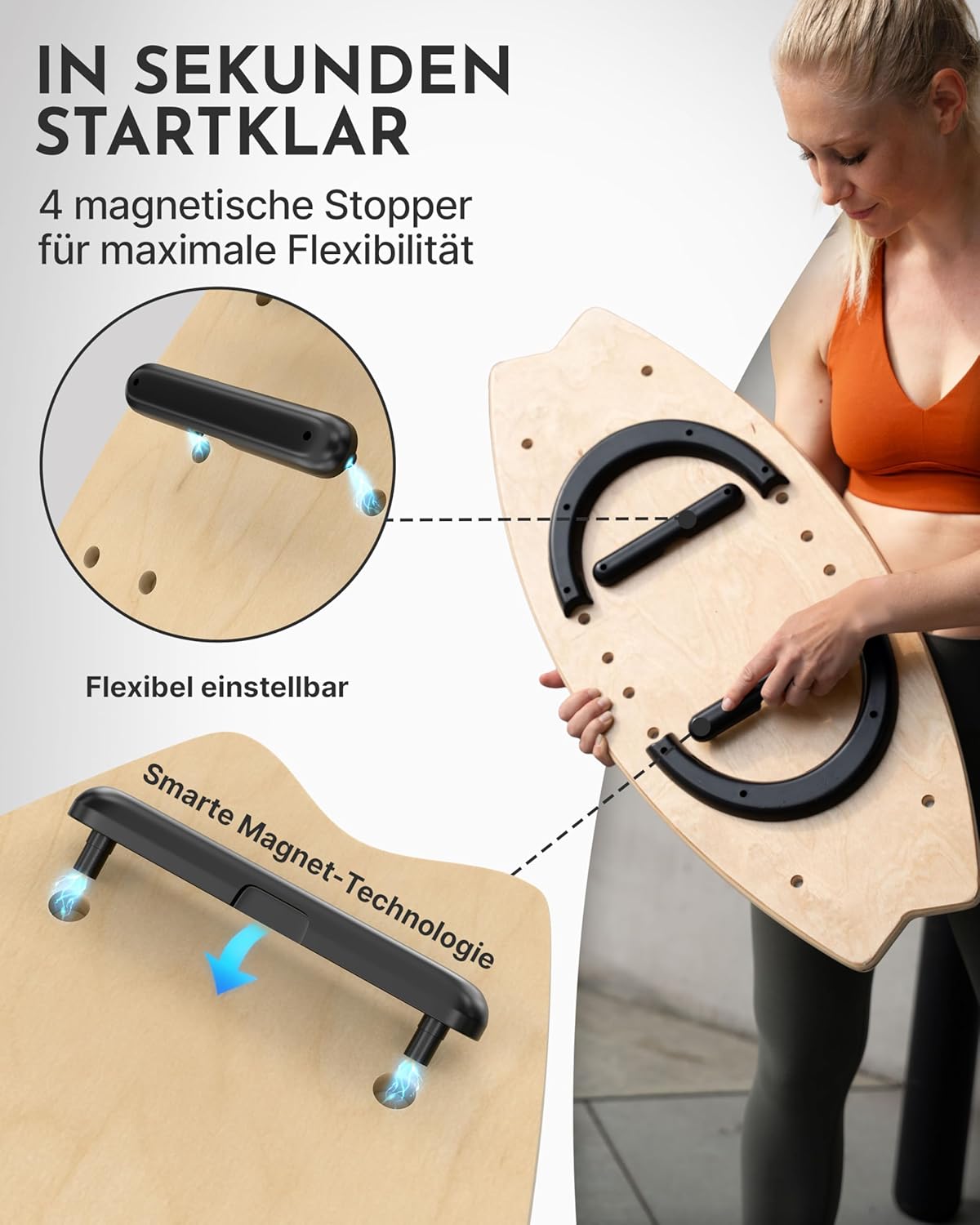 Balance Board, Surf Balance Board schwarz