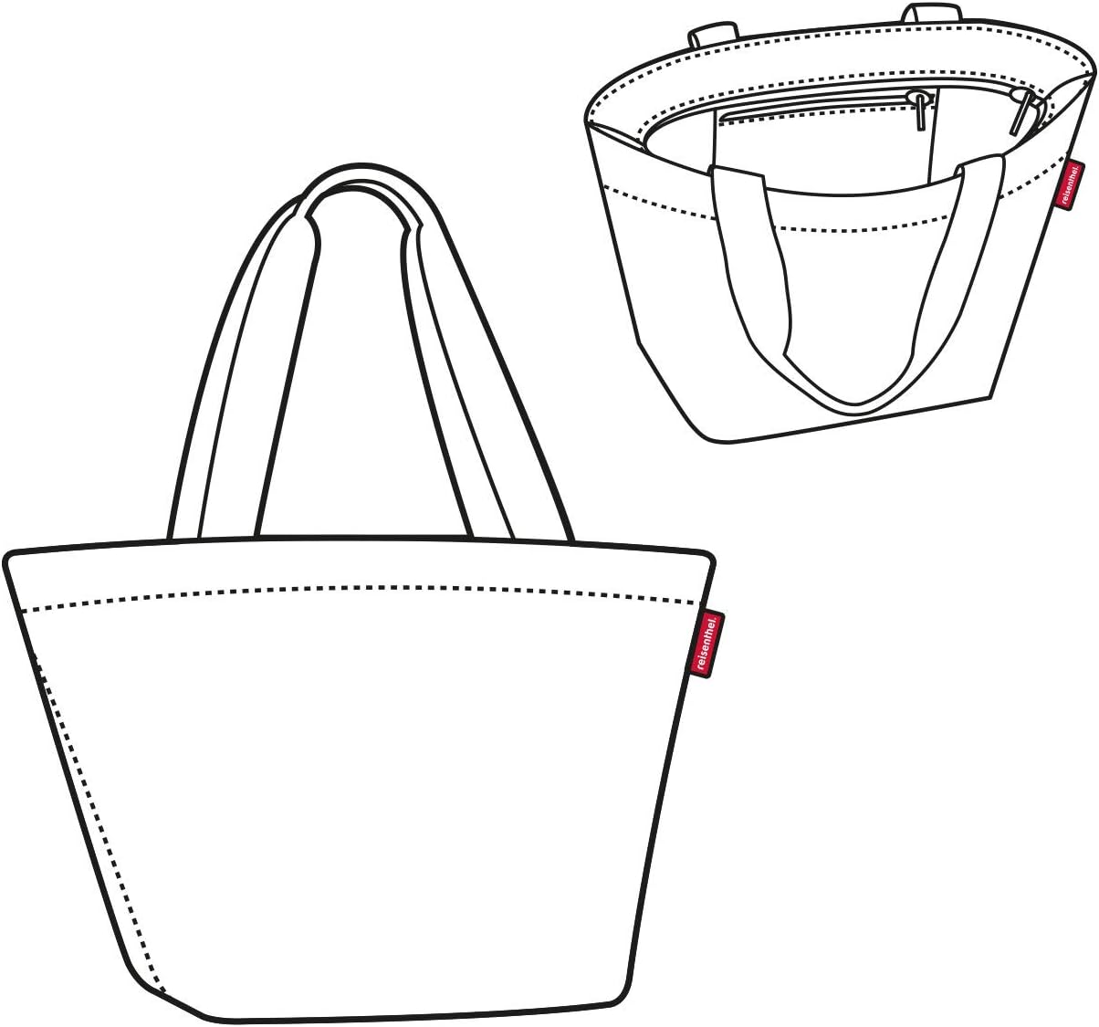 Geräumiger Shopper, Dots