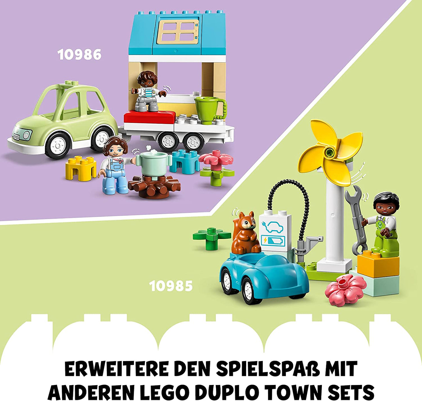 10990 DUPLO Baustelle mit Baufahrzeugen, Konstruktionsspielzeug, Single