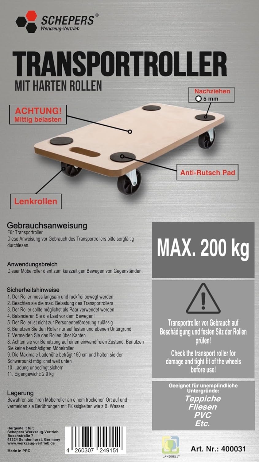 Rollbretter-Set (2 Stück)