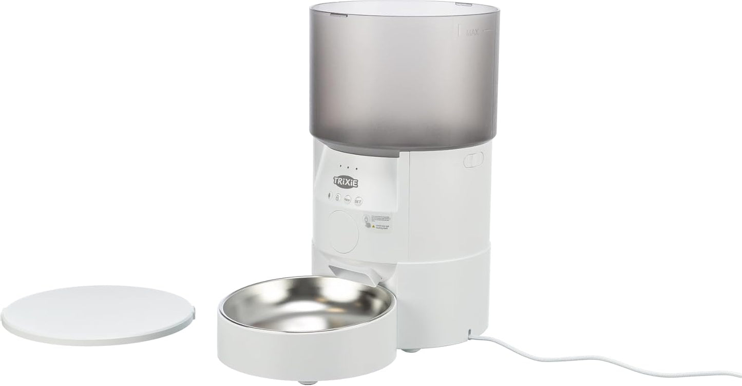Futterautomat TX-S Smart 3.0L für Haustiere, 3 Liter weiss