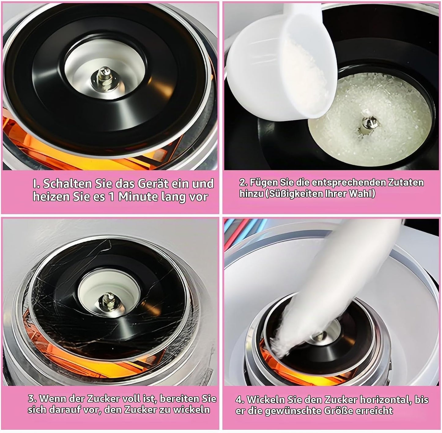 Retro Zuckerwattemaschine