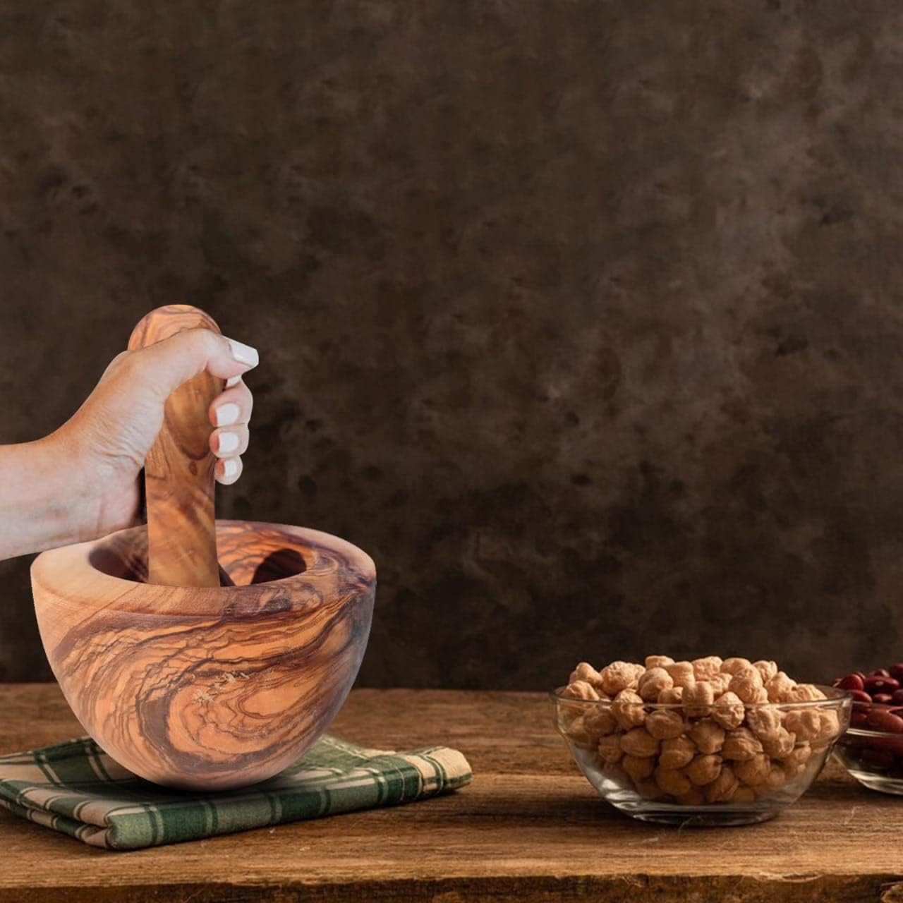 Mörser mit Stössel, Ø 10 cm