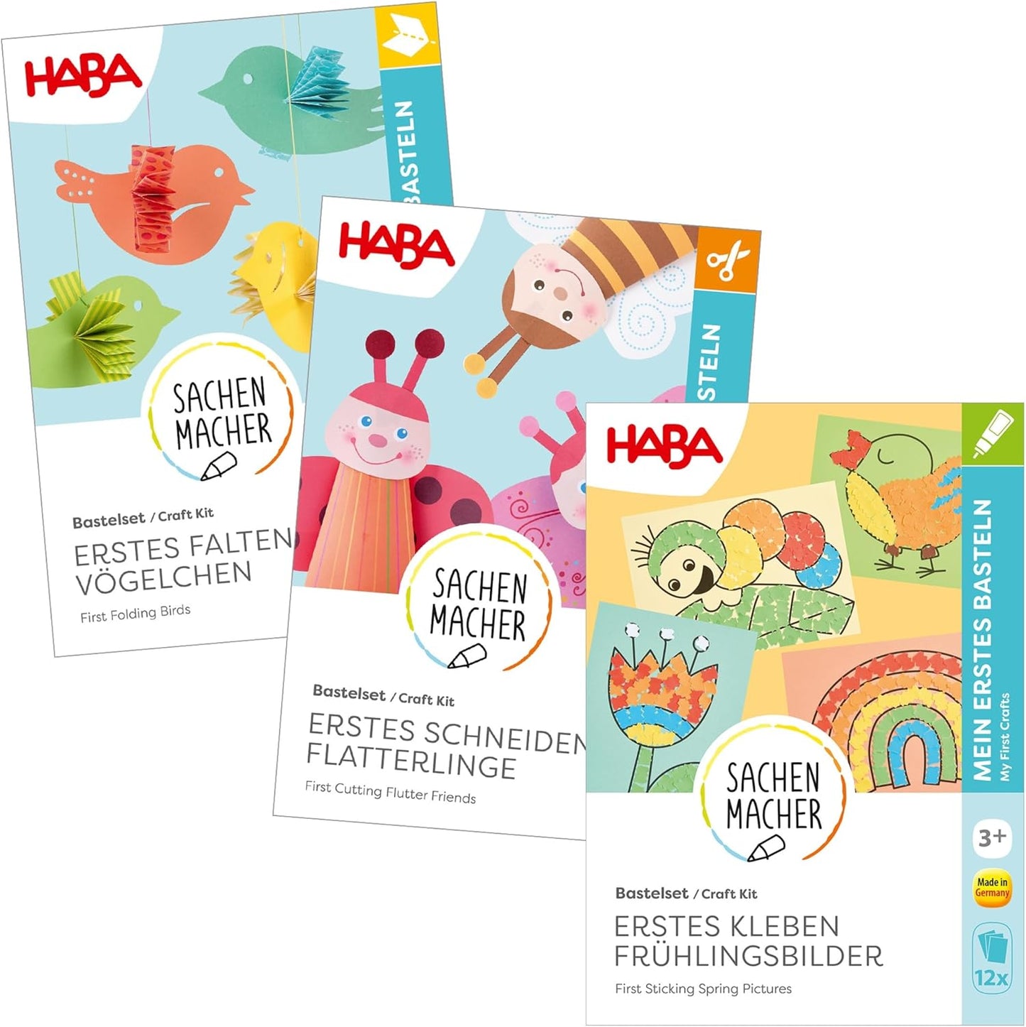 Frühlings-Bastelset für Kinder ab 3 Jahren