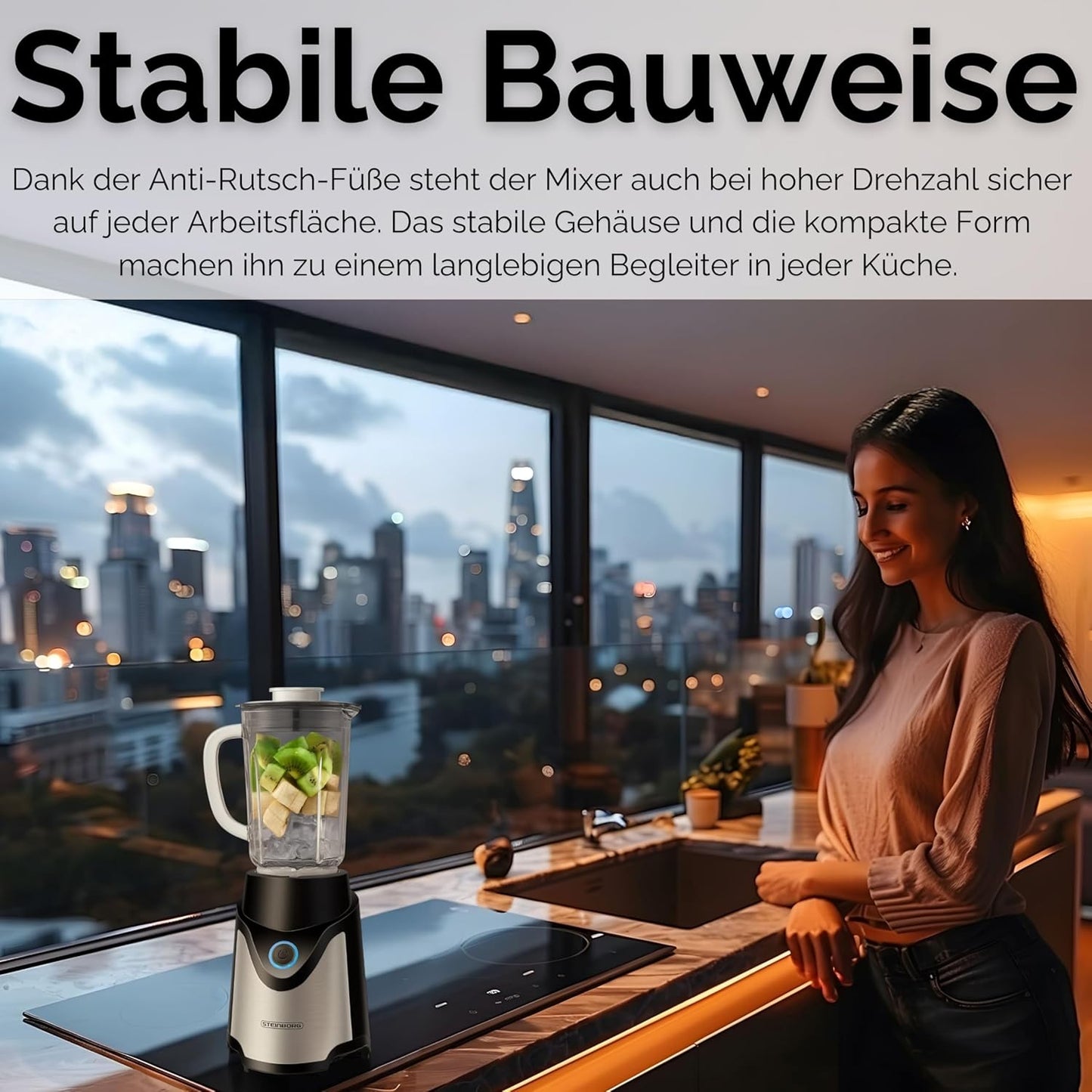 Standmixer mit To-Go Becher