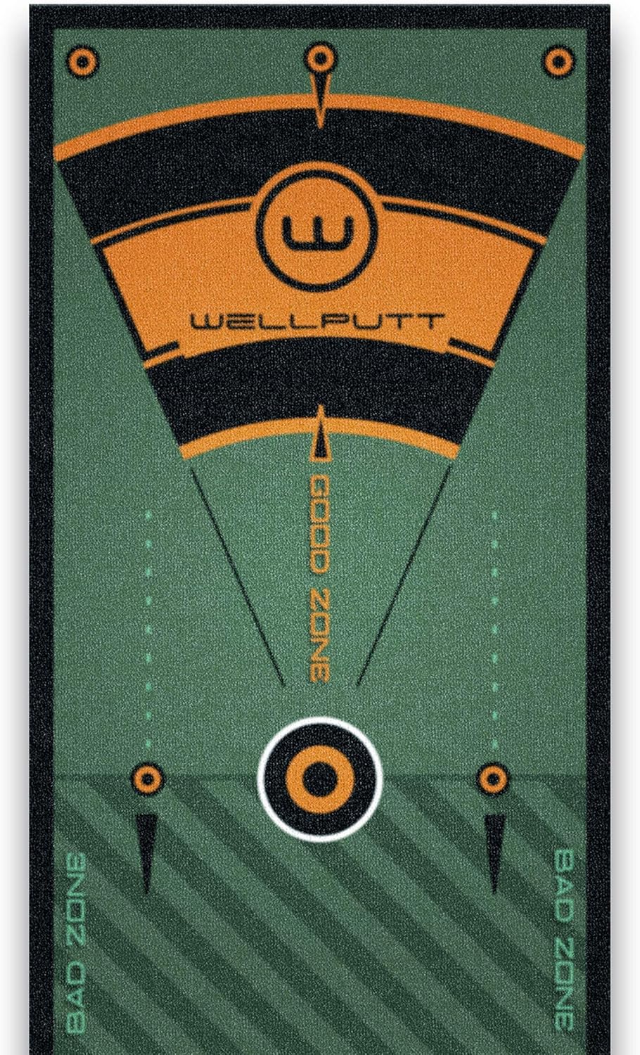 Golf-Puttingmatte, grün