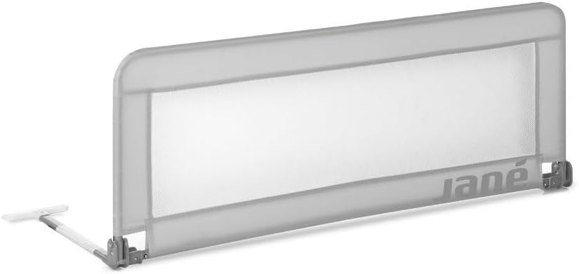 Klappbares Bettgitter mit Transporttasche, 110 cm Grau