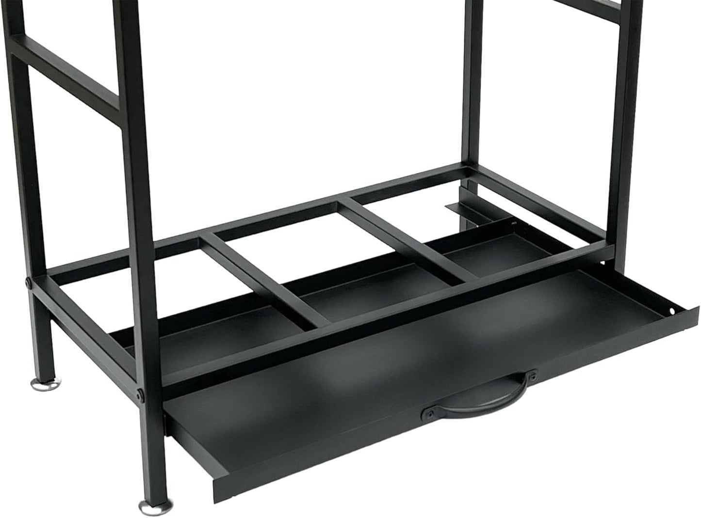 Kaminholzregal mit Schublade