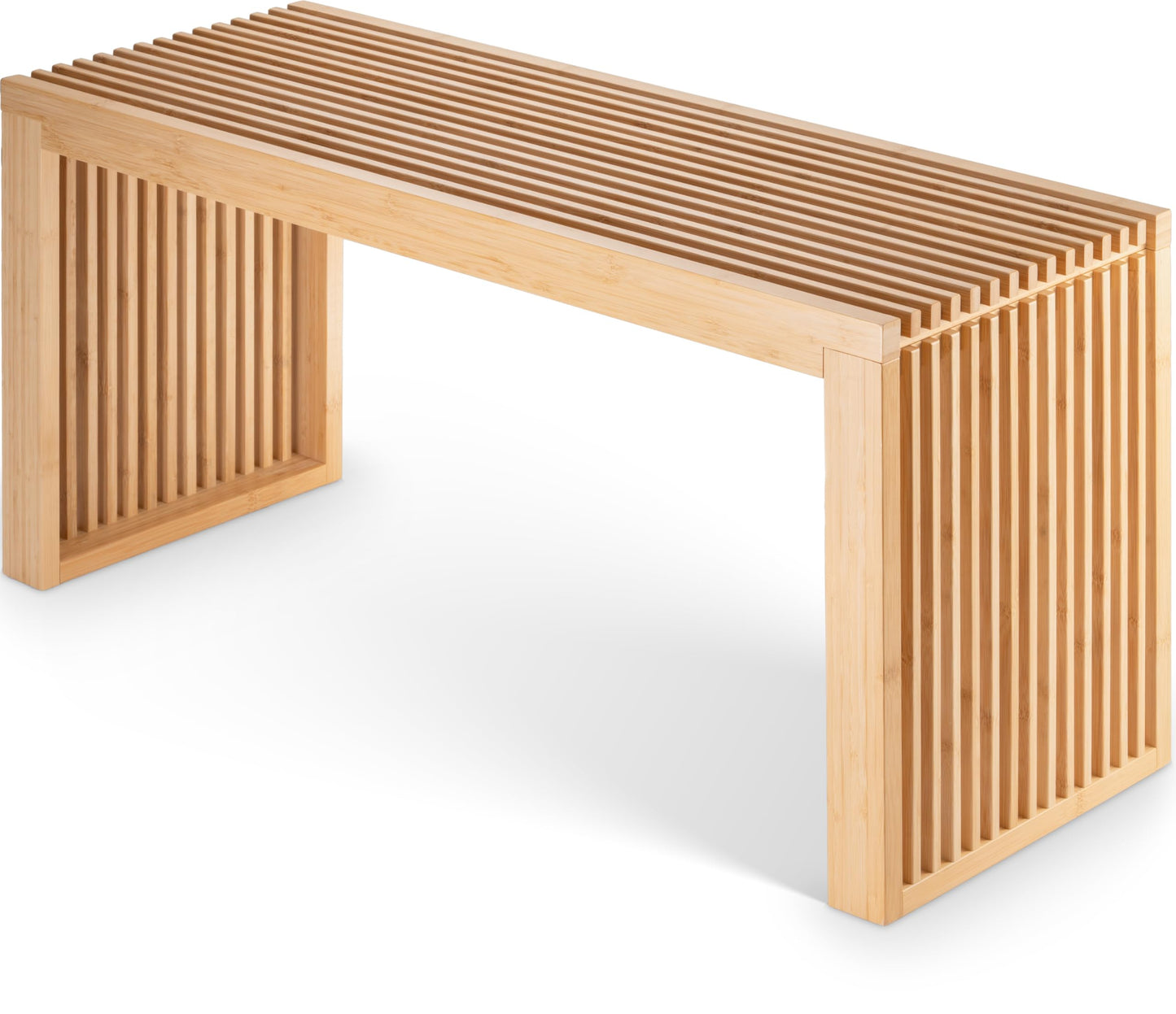 Sitzbank für Flur & Esszimmer, Bambus Lang ohne Schuhablage