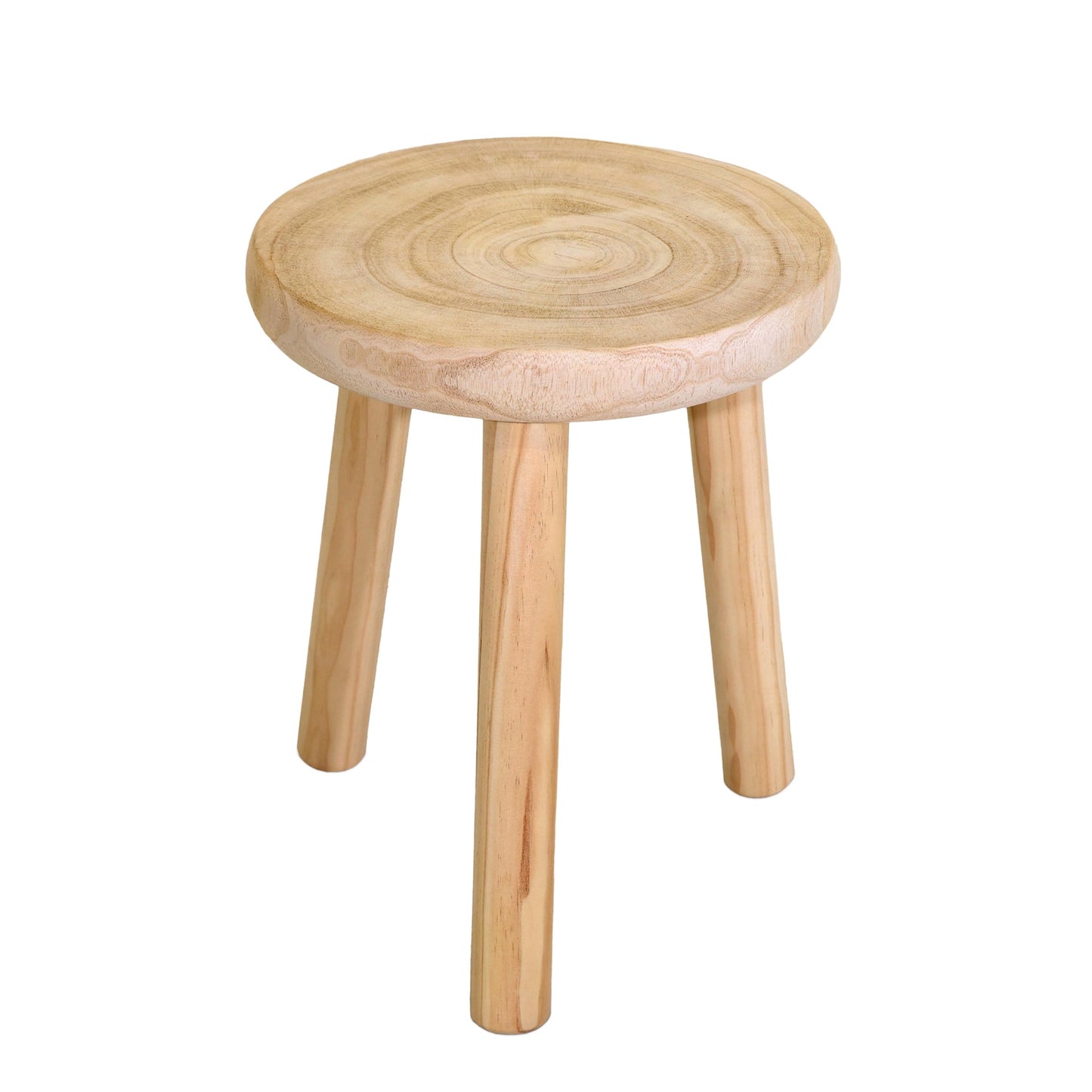 Holz Blumenhocker mit 3 Beinen (30 cm), klein / 35 x 30 cm