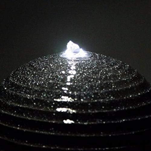 Solarbrunnen mit LED