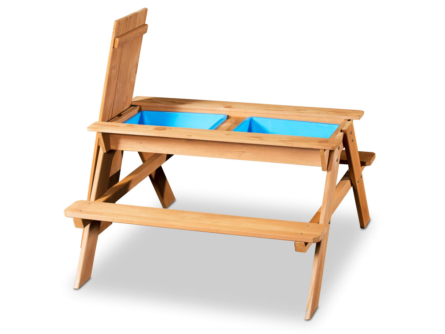 2 in 1 Kindersitzgruppe mit Sand- & Wasserspieltisch