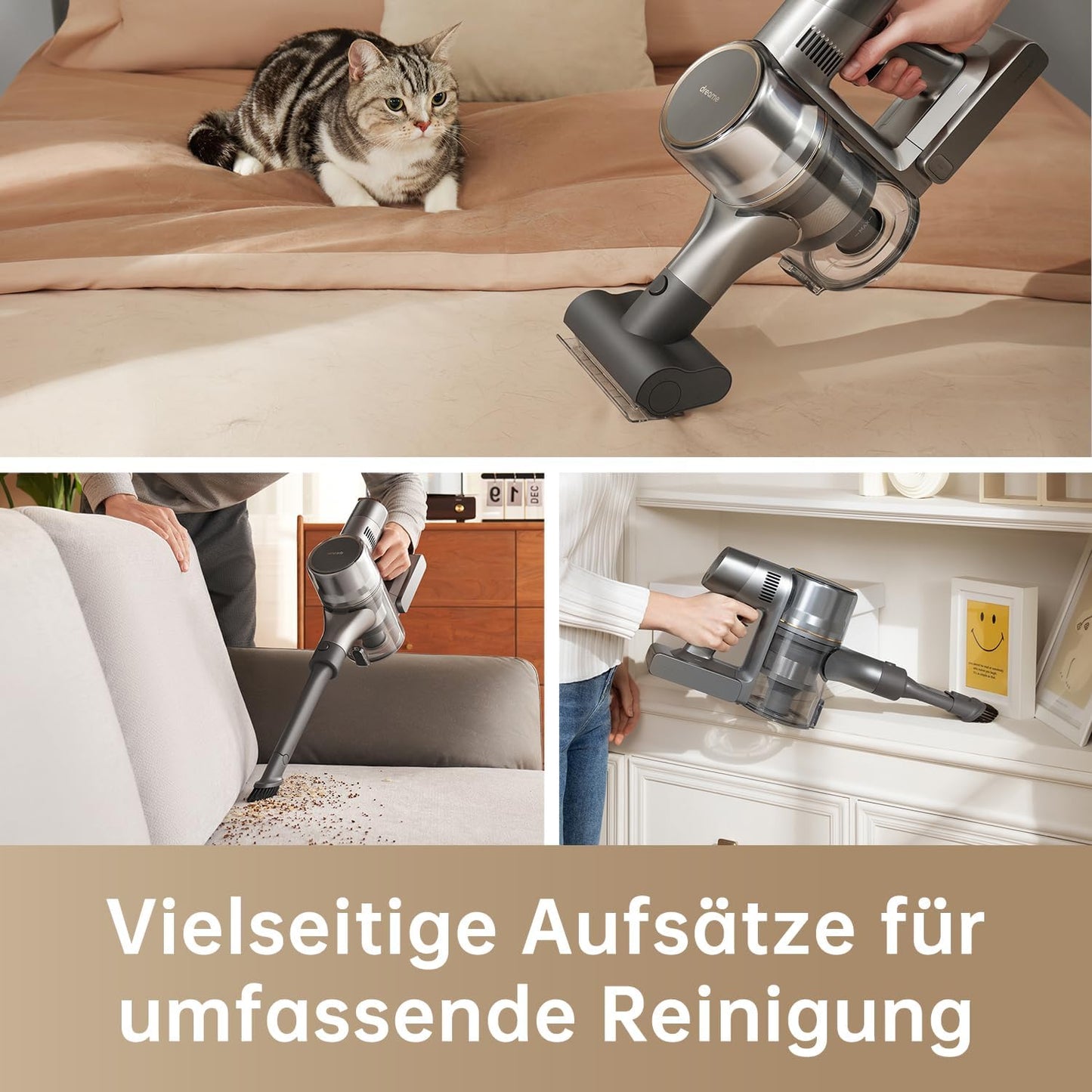 Kabelloser Akkustaubsauger R20 mit Schmutzerkennung, R20