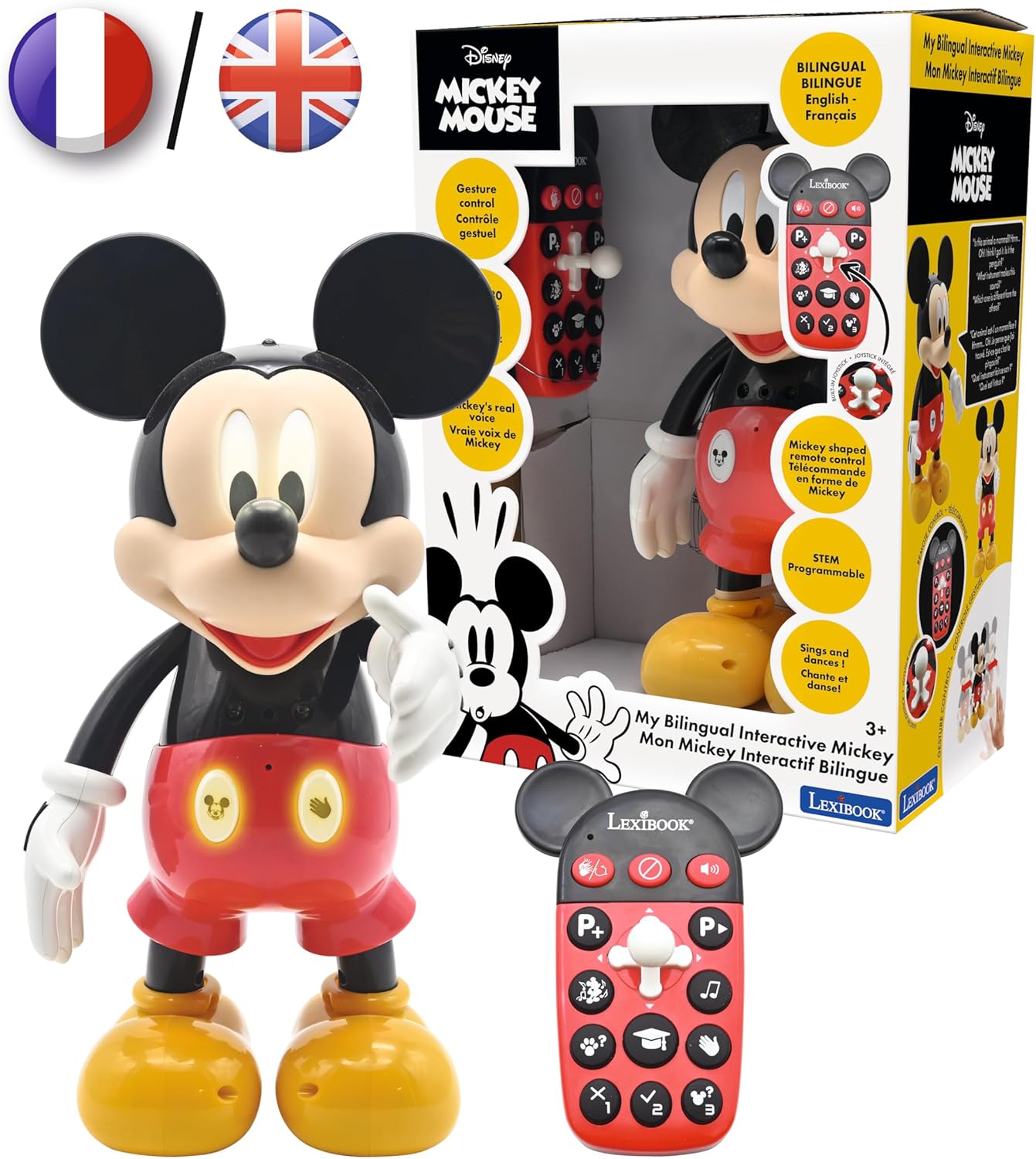 Mickey Mouse Interaktiver Lernroboter mit Fernbedienung, MCH01i1