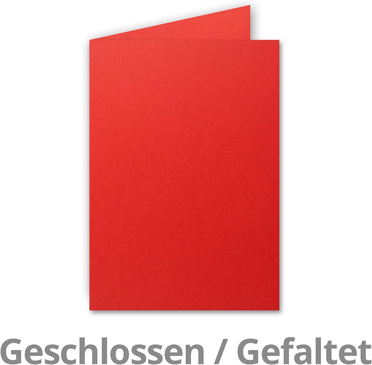 Faltkarten SET, 100 Karten-Sets, 29-Rot