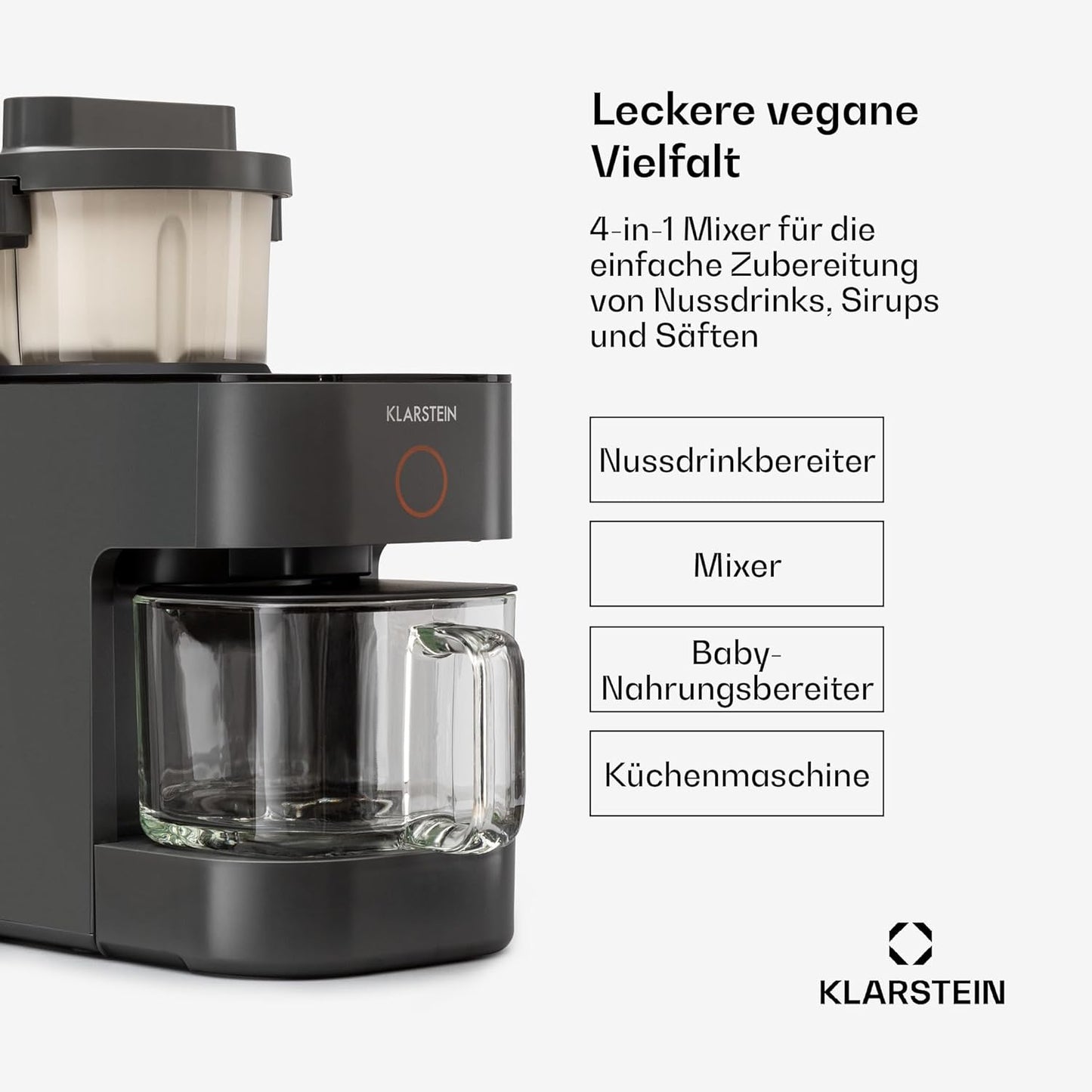 Hochleistungsmixer mit 360° Heiztechnologie