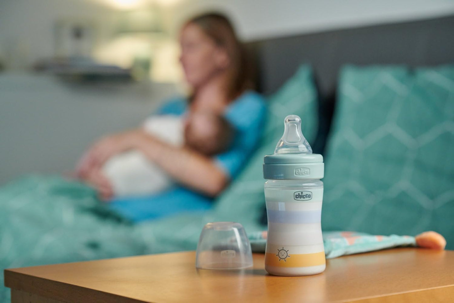 5-teiliges Erstausstattungsset mit Babyflaschen & Schnuller, Blau 5 Stück (1er Pack)