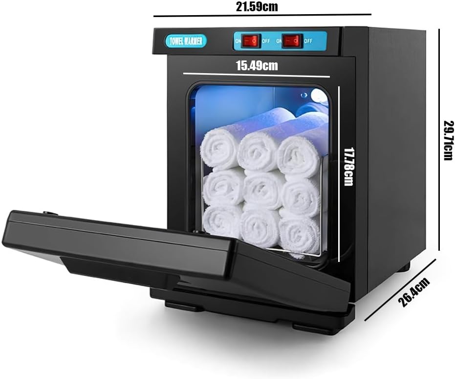 UV-Handtuch Desinfektionsschrank, für 6-8 Handtücher, Schwarz