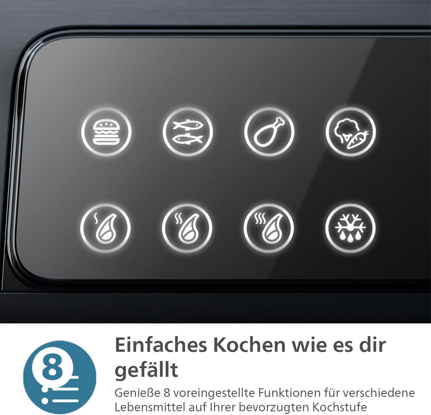 Kontaktgrill HD6307/70, Kontaktgrill Digitale Temperaturkontrolle + Thermometer