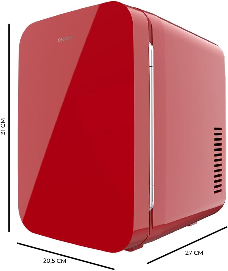 Mini-Kühlschrank mit Kühl- & Heizfunktion, 6 L | Bahamas Rot