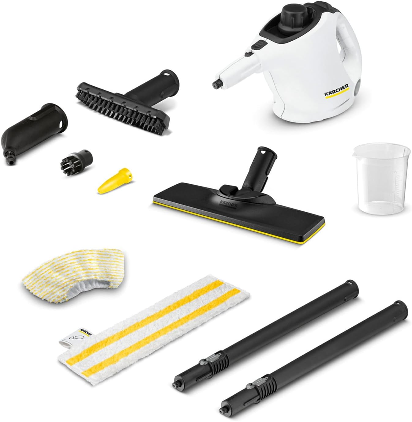 Dampfreiniger SC 1 EasyFix mit Bodenreinigungsset, 1.200 Watt