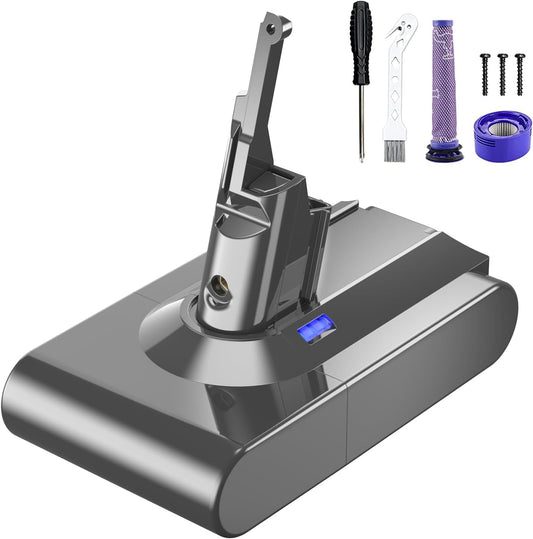 Ersatzakku für Dyson V8 Staubsauger,  inkl. Zubehör, Akku V8 Zubehör