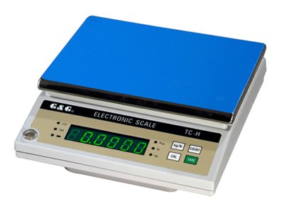 Tischwaage TC15KH 15kg/0,5g, TC15KH: 15kg / 0,5g