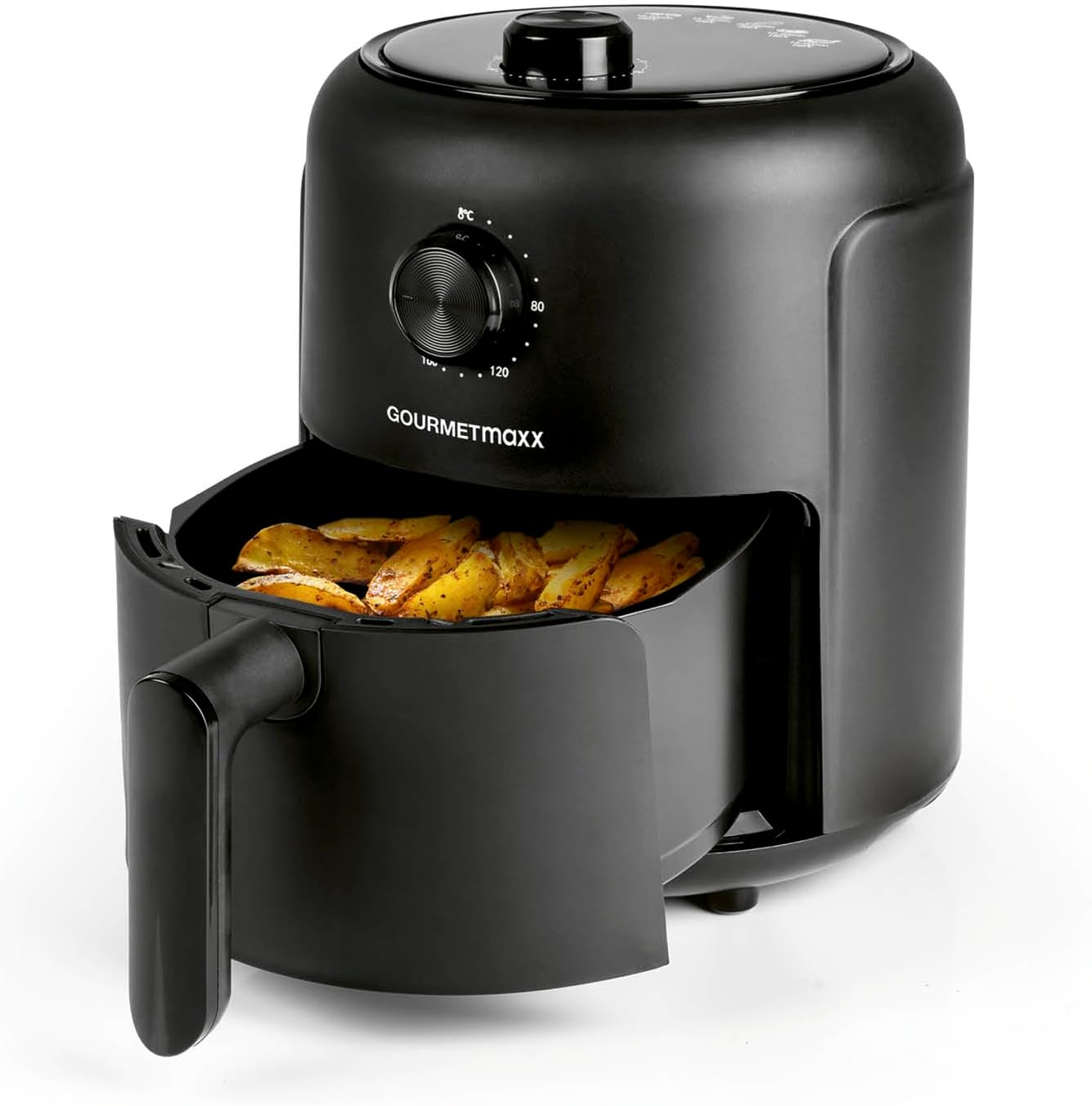 Heissluftfritteuse, Schwarz / 2,3 Liter