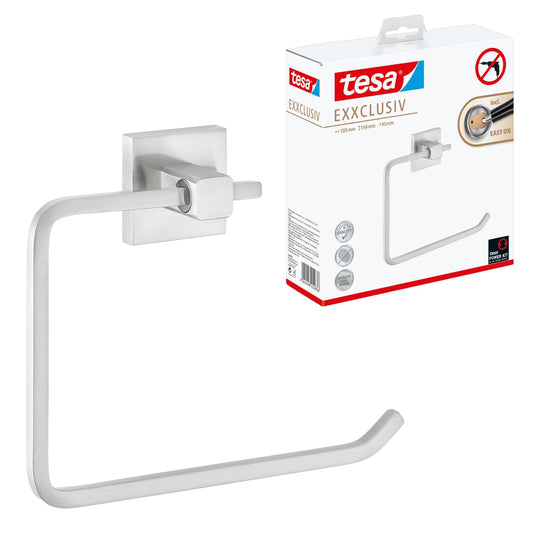 EXXCLUSIV Handtuchring mit Klebelösung, Handtuchring