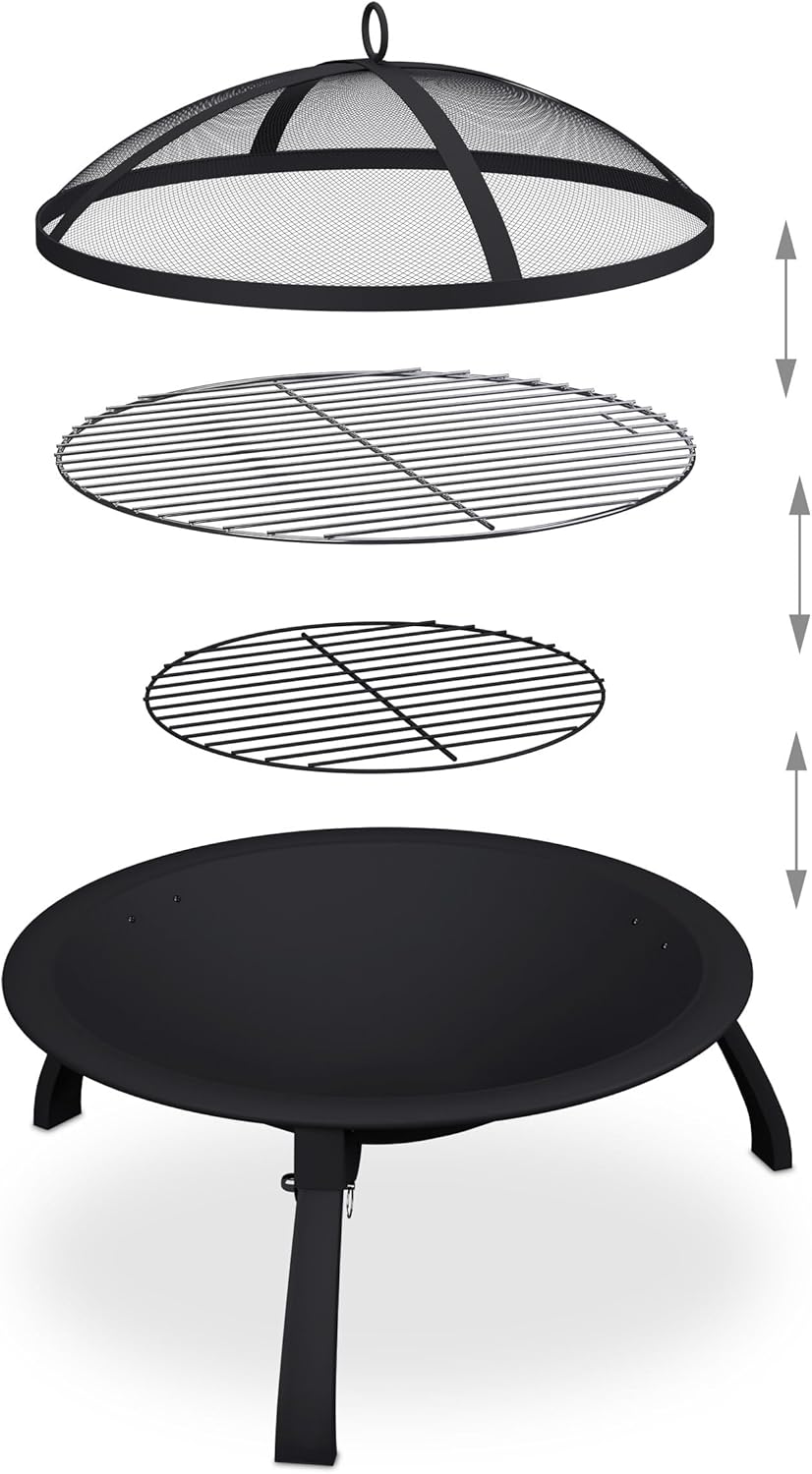 Feuerschale mit Grillrost