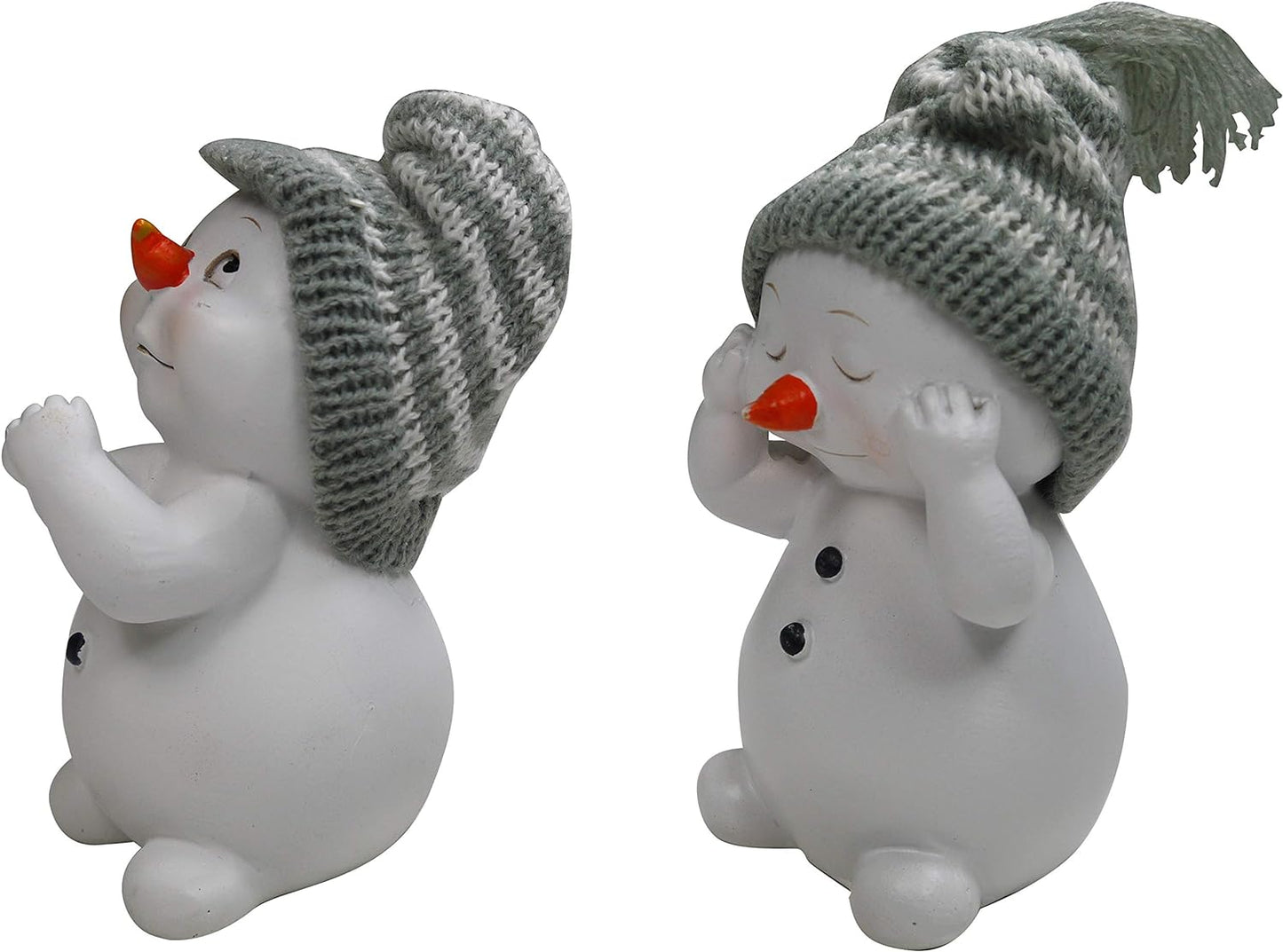 Schneemann Set, Grau