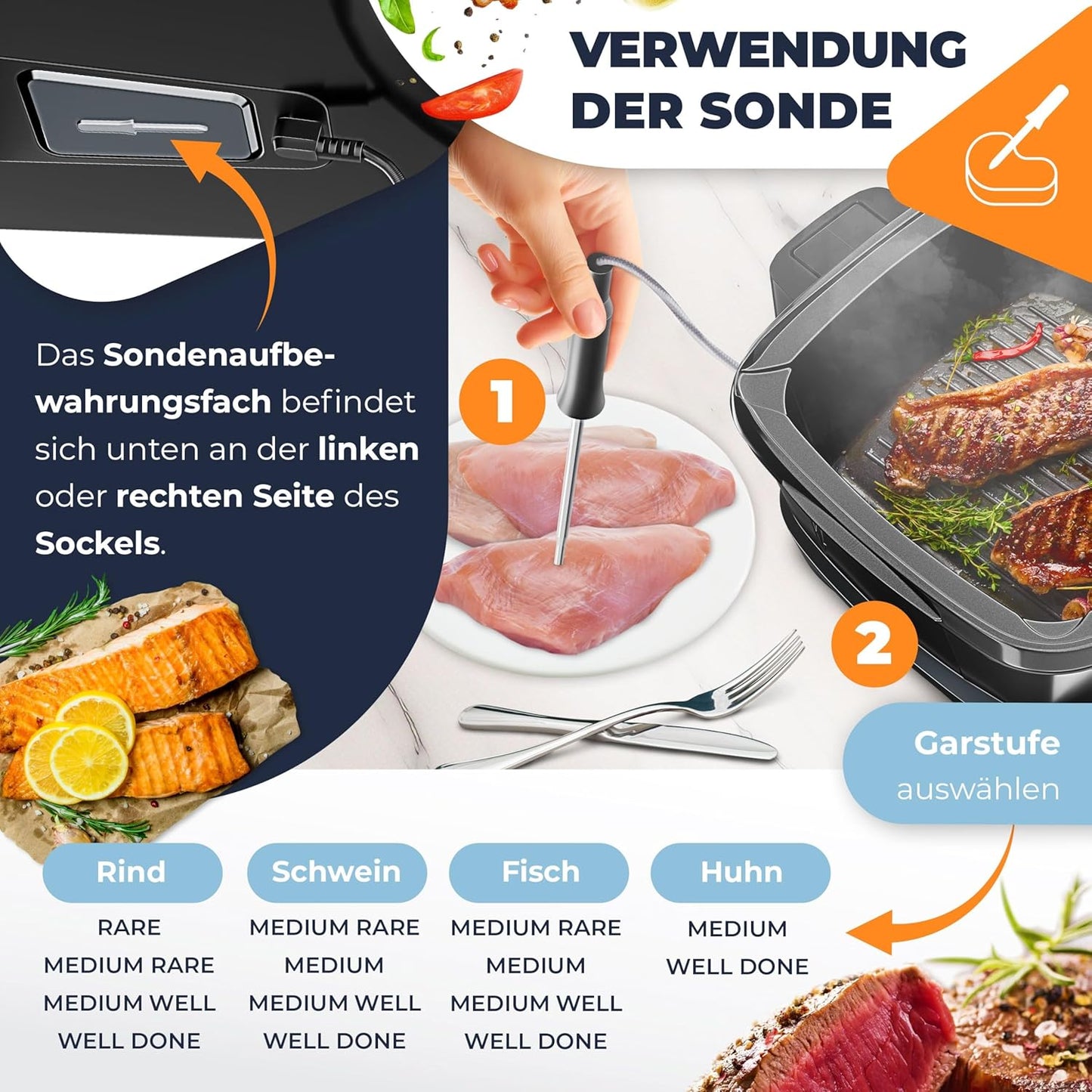 Multikocher mit 16 Programmen, Anthrazit