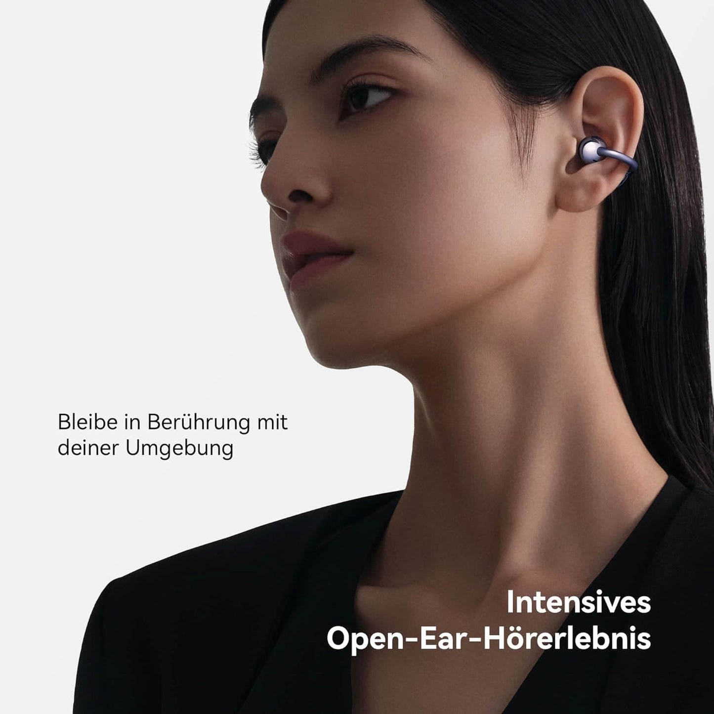 FreeClip Kopfhörer, HUAWEI FreeClip Schwarz