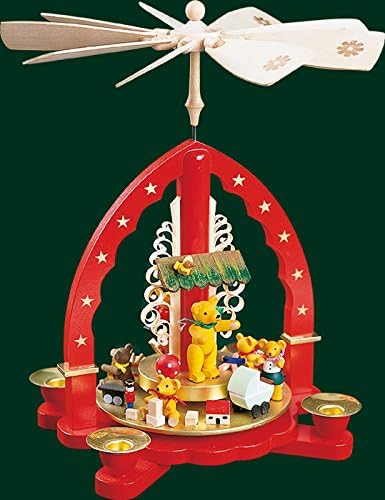 Weihnachtspyramide Bärenkinder