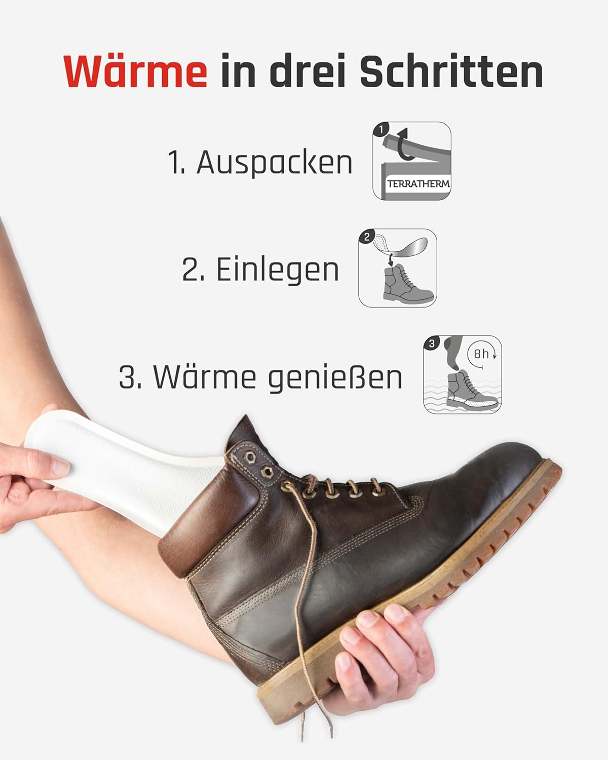 Wärmesohlen 30 Paar, XL (44-46) 30 Paar