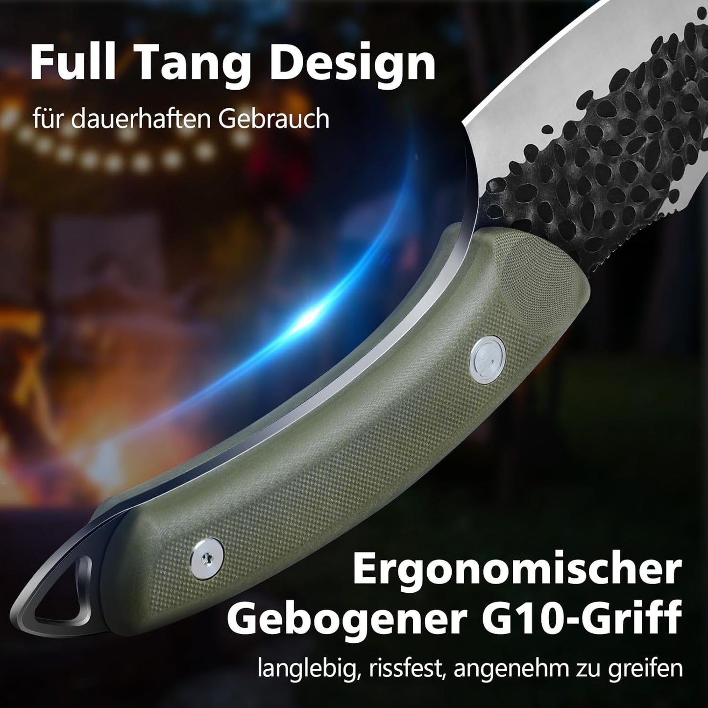 Japanisches Kochmesser, Grün