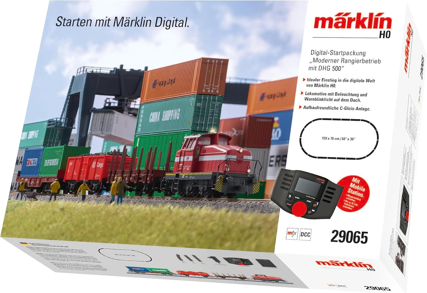 Digital-Startpackung Moderner Rangierbetrieb H0