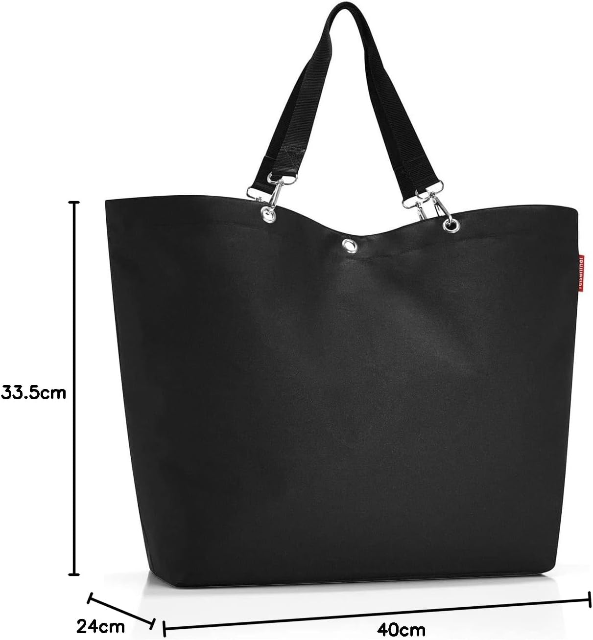 Shopper XL - Schwarz, 15L, Schwarz