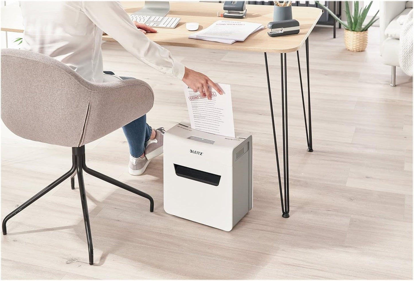 IQ 6X PROTECT PREMIUM - Aktenvernichter, 6 Blatt Partikelschnitt
