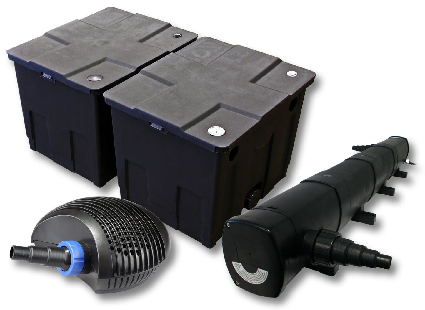 Teichfilter Komplettset für bis zu 60000 L