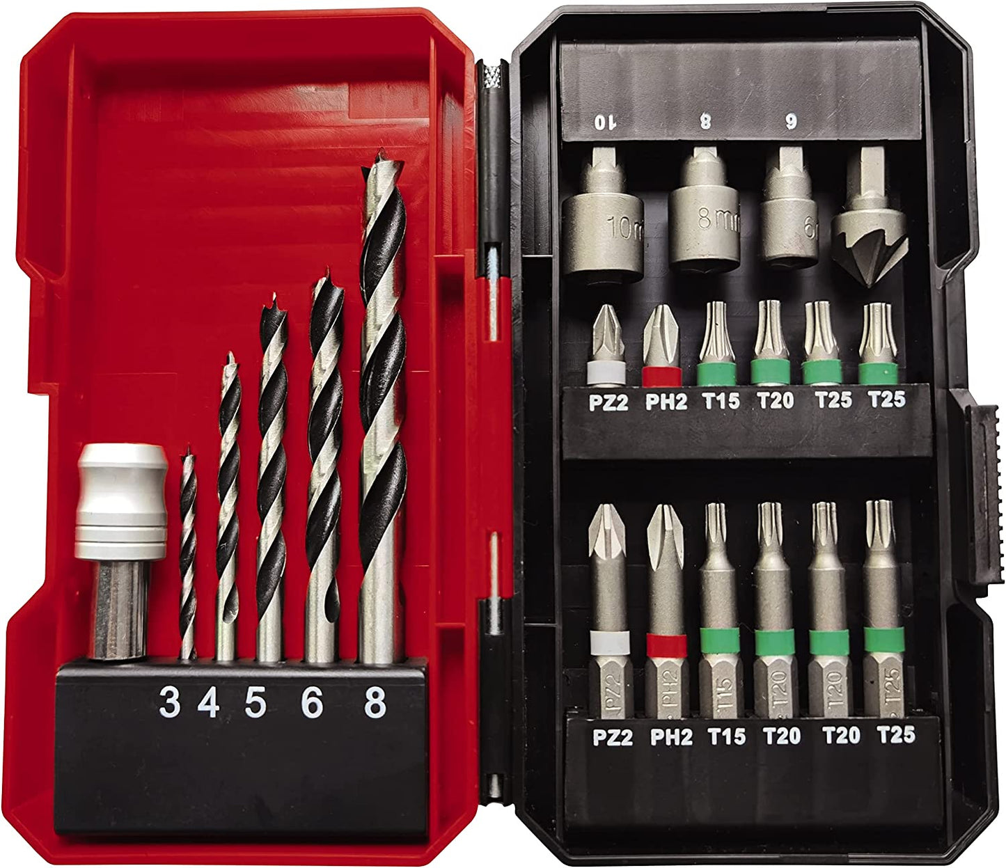 Akku-Schlagbohrschrauber TE-CD 18/2 Li-i +22, 18Volt, inkl. 2,5Ah Akku+Ladegerät+Koffer+22-tlg. Bit-Set