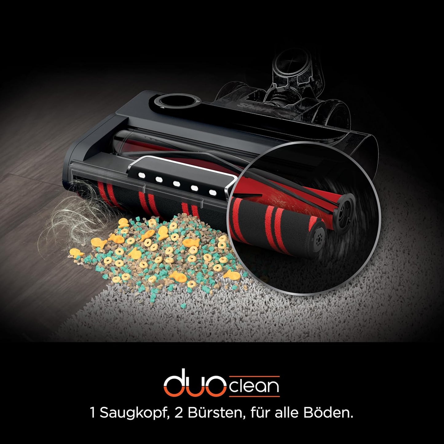 Akku Staubsauger mit Auto-Kit, Stratos Tierhaar-Aufsatz Und Autopflege Set