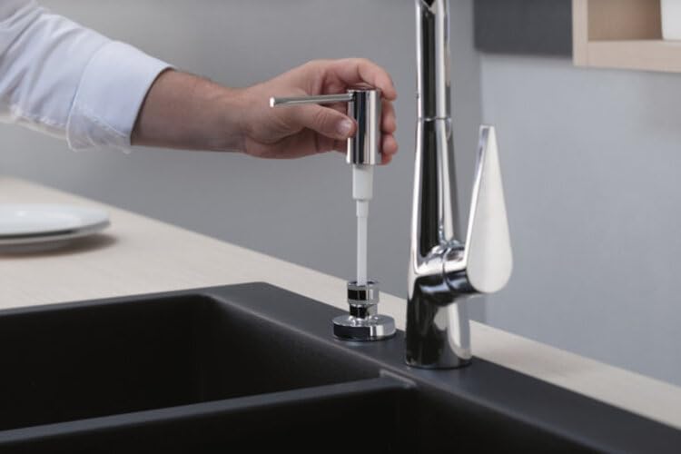 Talis Select S Einhebel-Küchenarmatur, mit Schlauchbox / Ausziehauslauf Chrom Auslaufhöhe 300mm