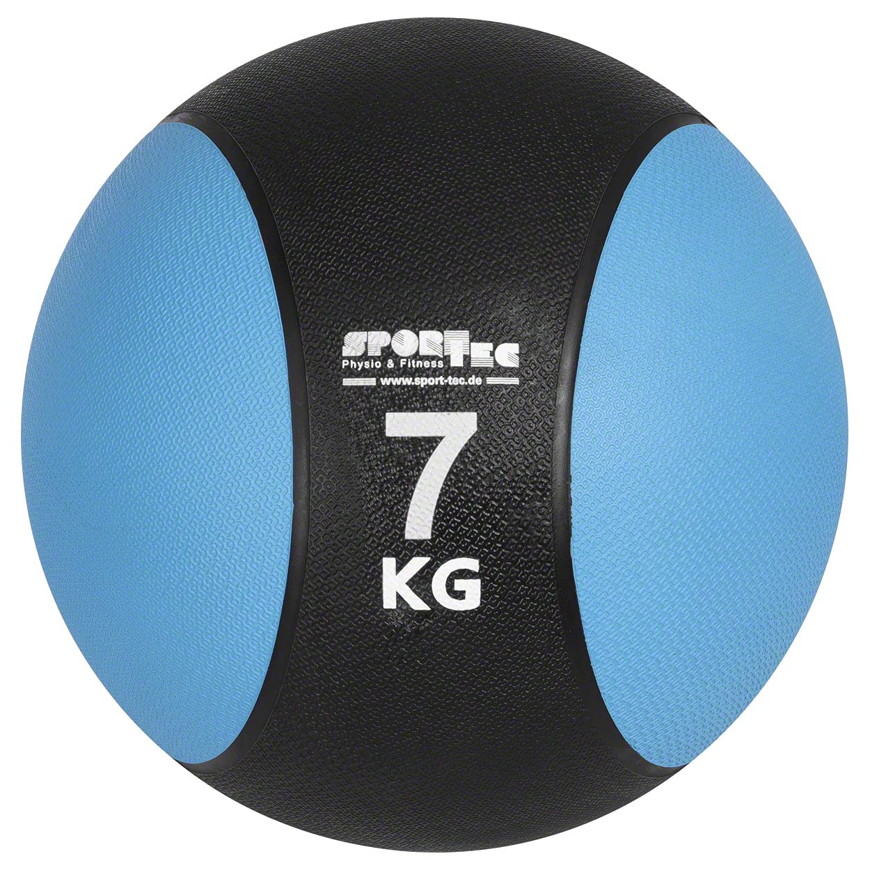 Medizinball Trainingsball 7 kg, 7 kg / hellblau