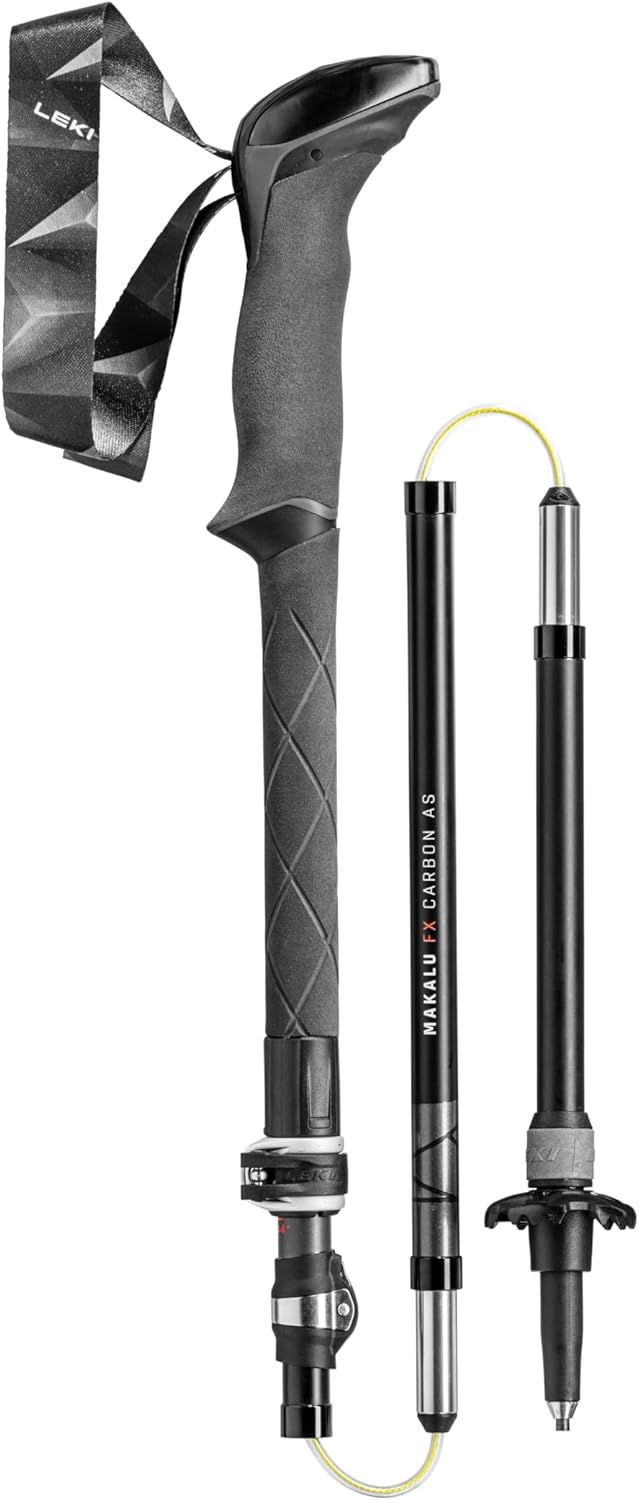 Makalu FX Carbon AS Stöcke, einfarbig 110 - 130 cm
