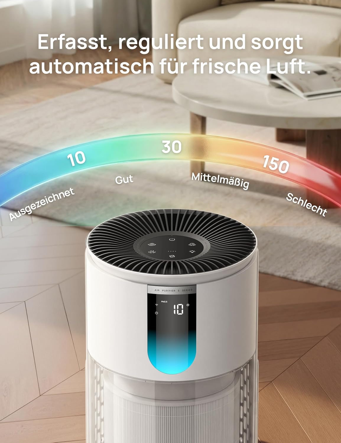 Luftreiniger mit HEPA-Filter