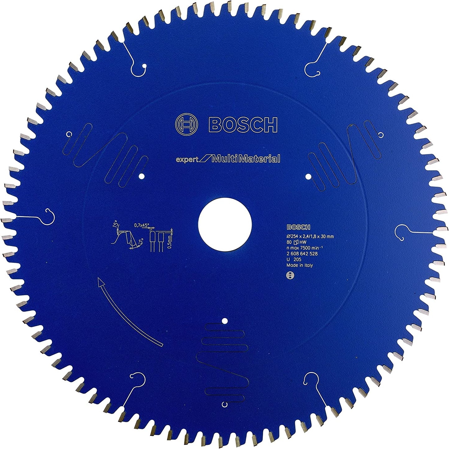 Kreissägeblatt Expert for Multi Material, 254mm, 80 Zähne Kapp- / Gehrungssäge Ø 254 mm