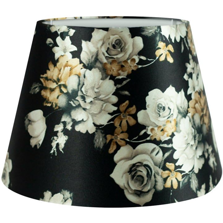 Lampenschirm, 35 cm, Blumen XXL = ØU: 35cm | ØO: 27cm | H: 20cm