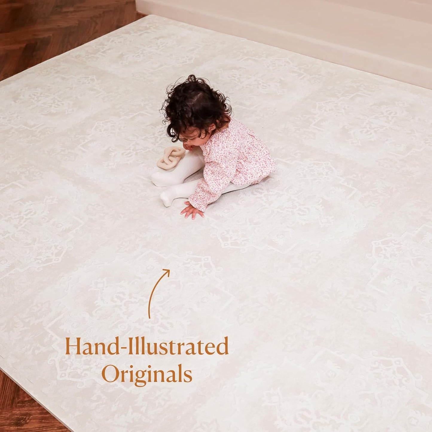 Puzzlematte für Babys, Millet 1,2 x 1,8 m