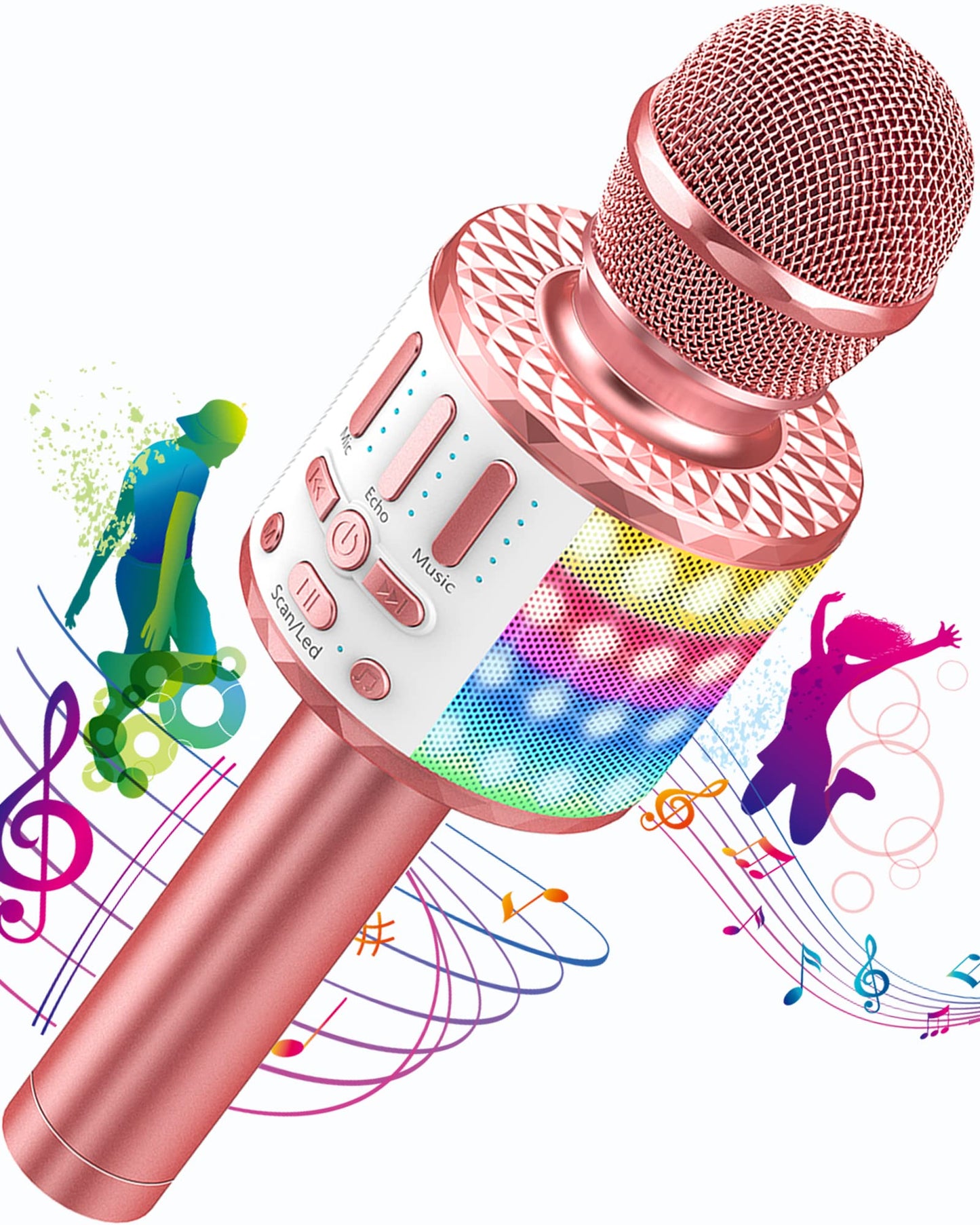 Karaoke-Mikrofon, MC18-Roségold